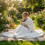 Bubble Faux Fur Blanket