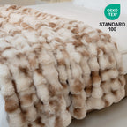 Bubble Faux Fur Blanket