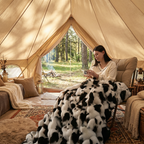 Bubble Faux Fur Blanket