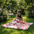 Bubble Faux Fur Blanket