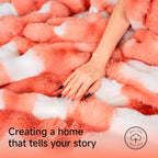Bubble Faux Fur Blanket