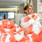 Bubble Faux Fur Blanket