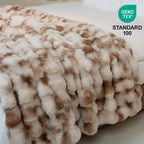 Bubble Faux Fur Blanket