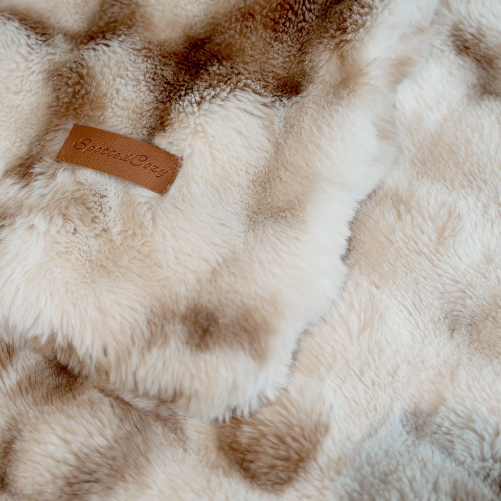 Bubble Faux Fur Blanket