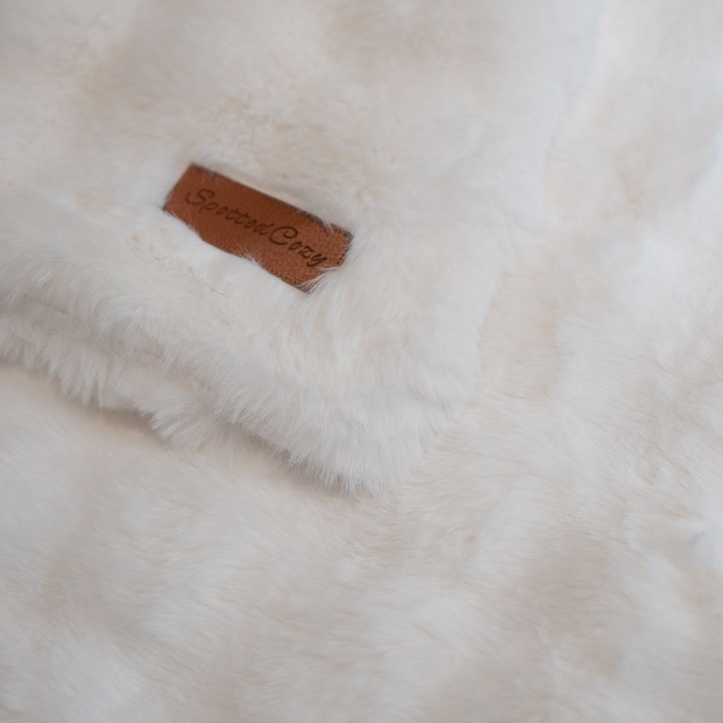 Bubble Faux Fur Blanket