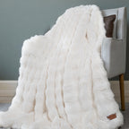 Bubble Faux Fur Blanket