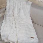 Bubble Faux Fur Blanket