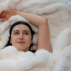 Bubble Faux Fur Blanket