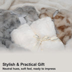 Bubble Faux Fur Blanket