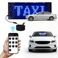 Programmable LED Sign Devil Eyes Display for Windshield with Customizable DIY Scrolling Text Patterns Animations