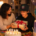 MasterAkoh Programmable LED Hat, DIY Customizable LED Scrolling Messages Display Light Up Hat
